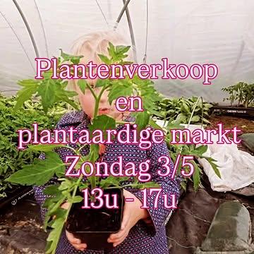Dit jaar doen we samen met de plantenverkoop een plantaardige markt. Naast biologische bloemen- en groenteplantjes kan je ook langskomen voor
🍀prachtige potten en geurige kaarsen van Decobyalka
🍀heerlijk aromatische en natuurlijke verzorgingsproducten van AMARA skncare
🍀het superleuke boek "Wildkruid. Wildplukboek voor kinderen." van oa Lieve Galle met de prachtige illustraties van Sarah Eechaut.
🍀 Prachtige kunstwerken met geperste bloemen van Wilddruk.
🍀kruidige drankjes aan de bar
🍀 Gezellige live muziek en nog andere verrassingen 🙂