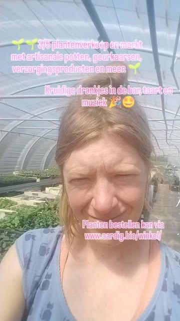 Zondag 3/5! Plantenverkoop met markt, bar, muziek en taart! ☘️🍅💃🎉🤩🌸

13u tot 17u

Vennestraat over nr 7 in Zemst

Al onze planten zijn bio ♥️