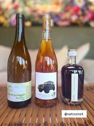 On est à Maury - Tautavel dans la vallée de l’Agly (Roussillon).

2 terroirs : l’un à 300 m d’altitude sur des coteaux pentus entourés de garrigue sauvage, et l’autre aux vents de la plaine soufflant vers la Méditerranée. 

Vignes plantées dans les années 1950 sur une terre de schistes noirs de ela période Crétacé, riche d’un passé fossilisé, donnant au vin le caractère minéral, profond du terroir Maurynois.

Yoko est une vigneronne indépendante. Elle travaille sa vigne sans pesticides et au chai un strict minimum d’intrants et de sulfites. Les ingrédients : raisins et une pointe d’azote en gaz d’emballage. 

Yoko travaille des rendements faibles et de qualité (10-20 hl/ha). Un respect de la nature pour des vins typés : certification bio, suivi des principes de la biodynamie et de la bio-diversité. 

Notre sélection de vins ? A retrouver sur notre site : https://www.natornot.com/shop?search=dragon

Et contactez-nous pour une dégustation !