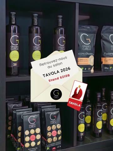 Le rendez-vous des passionnés du goût approche ! ✨

Du 15 au 17 mars, Graines de Curieux s’installe au salon Tavola à Courtrai. L’occasion idéale pour nous rencontrer et vous faire (re)découvrir nos pépites belges.🇧🇪

Que vous soyez un professionnel du secteur ou un amoureux des bons produits, venez faire le plein de découvertes sur notre stand.

On a hâte de vous y voir ! 🤝
📍 Stand 6210B
📍 Kortrijk Xpo

De ontmoetingsplek voor liefhebbers van smaak komt eraan! ✨

Van 15 tot 17 maart staat Graines de Curieux op de beurs Tavola in Kortrijk. Het perfecte moment om elkaar te ontmoeten en onze Belgische pareltjes (opnieuw) te ontdekken. 🇧🇪

Of je nu een professional uit de sector bent of een liefhebber van kwaliteitsproducten, kom langs op onze stand en laat je verrassen door tal van ontdekkingen.

We kijken ernaar uit je daar te zien! 🤝
📍 Stand 6210B
📍 Kortrijk Xpo

#Tavola2026 #belgianfood #localproducts