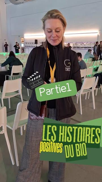 🌱 Les histoires positives du bio

🎬 Graines de Curieux - Partie1 
📣 Le bio, hésitation ou évidence ?

👉 Isabelle Coupienne, s'est prêtée au jeu et répond à nos questions.