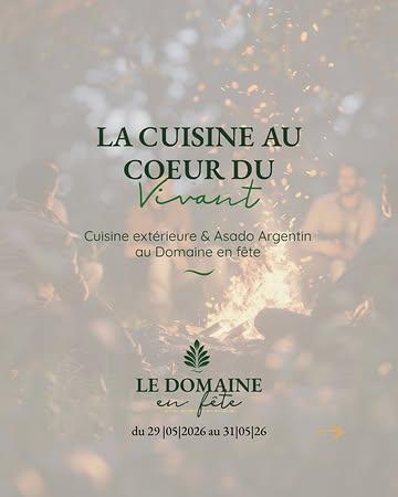 🔥🌿 Le feu, le vivant et le partage au Domaine de Hurlevent !

À l’occasion du Domaine en fête, nous aurons le plaisir d’accueillir Nathan Fievet et son projet culinaire Sapiens au cœur du Domaine de Hurlevent.

Passionné par la cuisine au feu de bois et les expériences conviviales, Nathan développe avec Sapiens une approche culinaire authentique, instinctive et tournée vers le partage.

Durant tout le week-end, découvrez une cuisine extérieure inspirée de l’ASADO ARGENTIN : cuisson au feu de bois, braises, grandes pièces à partager et moments conviviaux autour du vivant 🌿

Une collaboration qui fait pleinement écho à l’esprit du Domaine : authenticité et rencontres humaines. Merci à @sapiens.nf pour cette cuisine au feu 🔥

📍 Aywaille (Hurlevent 1, 4920 Aywaille)
 📅 29 → 31 mai 2026 
 🌿 Entrée gratuite (hors activités du soir)

🐎 démonstrations de traction chevaline & débardage
 🌿 visites du domaine, du jardin mandala et de la forêt-jardin
 🍻 dégustation de bières artisanales
 🏰 châteaux gonflables
 ✨ balades contées (8€) & concert (5€)

> La programmation complète via le lien en bio
