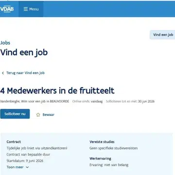 De fruitpluk komt er weer aan! Solliciteren en/of delen ajb 🙏🙏🙏