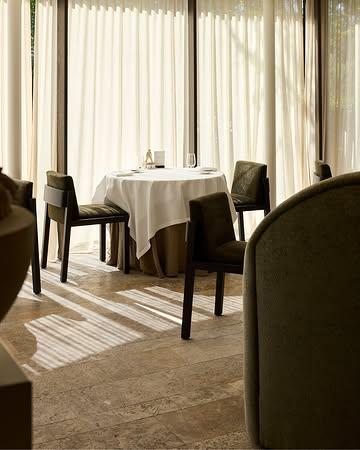 Hot outside, cool inside. 
A good reason to dine with us.
