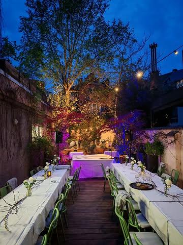 The garden in concert x dinner mode
Next one soon to be announced.