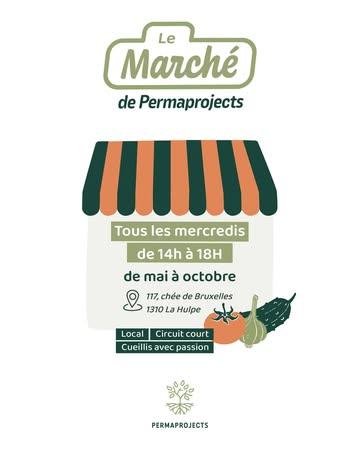 On y est presque… le tout premier marché de Permaprojects ouvre ses portes demain !

📅 Mercredi 27 mai
🕑 De 14h à 18h
📍 Les Terres d'Ici, La Hulpe

🥕 Venez découvrir les premiers légumes bio cultivés par nos apprenant·es, dans le cadre de leur formation au maraîchage professionnel.
✨ Au programme :
🌿 des légumes frais, locaux et de saison
🌱 un projet de formation concret
🤝 une rencontre directe avec l’équipe et le terrain

💚 Les bénéfices du marché sont réinvestis dans les projets de l’ASBL afin de faire grandir l’écosystème et ses activités.