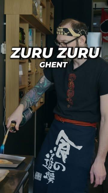 Arno en Brent tasting the phenomenal ramen of @zuruzururamen by @_ramensensei 

Adres:  Kortrijksesteenweg 110 9000 Ghent 

#ramen #foodghent #eteningent #eten #restaurant