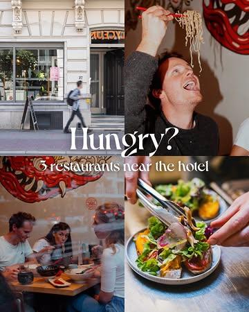 You could technically survive on our breakfast the whole day, but there are also plenty of great spots near the hotel for lunch or dinner.

🍽 Kruidtuin for seasonal flavours in a cosy setting
🌿 Soul Kitchen for organic, plant based dishes straight from the field
🍜 Zuru Zuru Ramen for comforting bowls of Japanese ramen

All just a short walk away, easy, local and full of flavour🤤