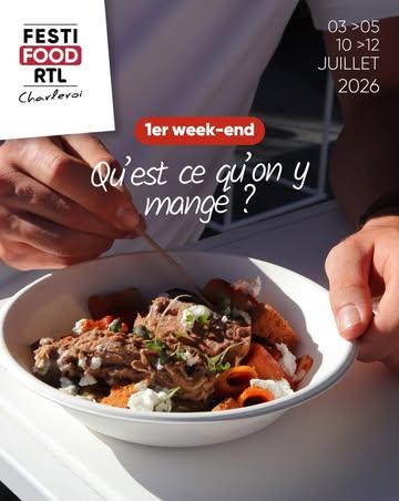 Hier, les premiers gourmands se sont régalés... et on comprend pourquoi ! 🤤

On vous a préparé un aperçu des plats qui vous attendent au Festifood RTL. Des créations gourmandes imaginées par nos chefs récompensés, il y en a pour tous les goûts ! ✨
Alors, dites-nous en commentaire : quel plat vous donne le plus envie de craquer ? 👇

📍 On remet ça aujourd’hui et demain, puis le week-end prochain pour prolonger le plaisir !
🎟️ Entrée gratuite
⭐ 7 chefs récompensés au Guide Michelin
📍 Place Verte, Charleroi
On vous attend pour un festival placé sous le signe de la gourmandise ! 😍